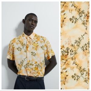 NWT. Zara Man Abstract Print Shirt. Size XL.